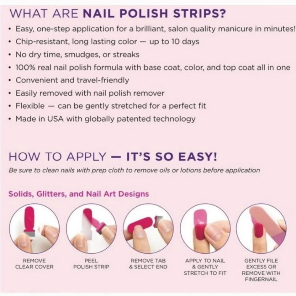 Broadway Glimmer Nail Strips Color Street